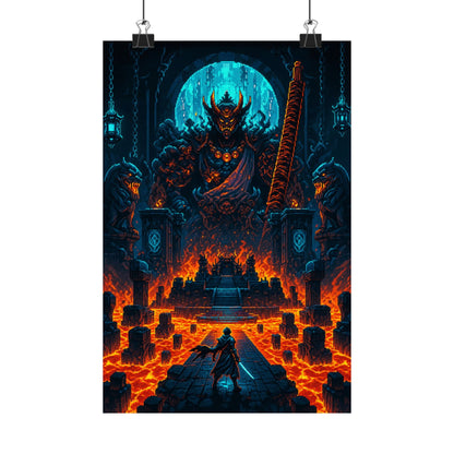 Boss Arenwith Lava - Gaming Culture Art Print (Matte Poster) - Moikas