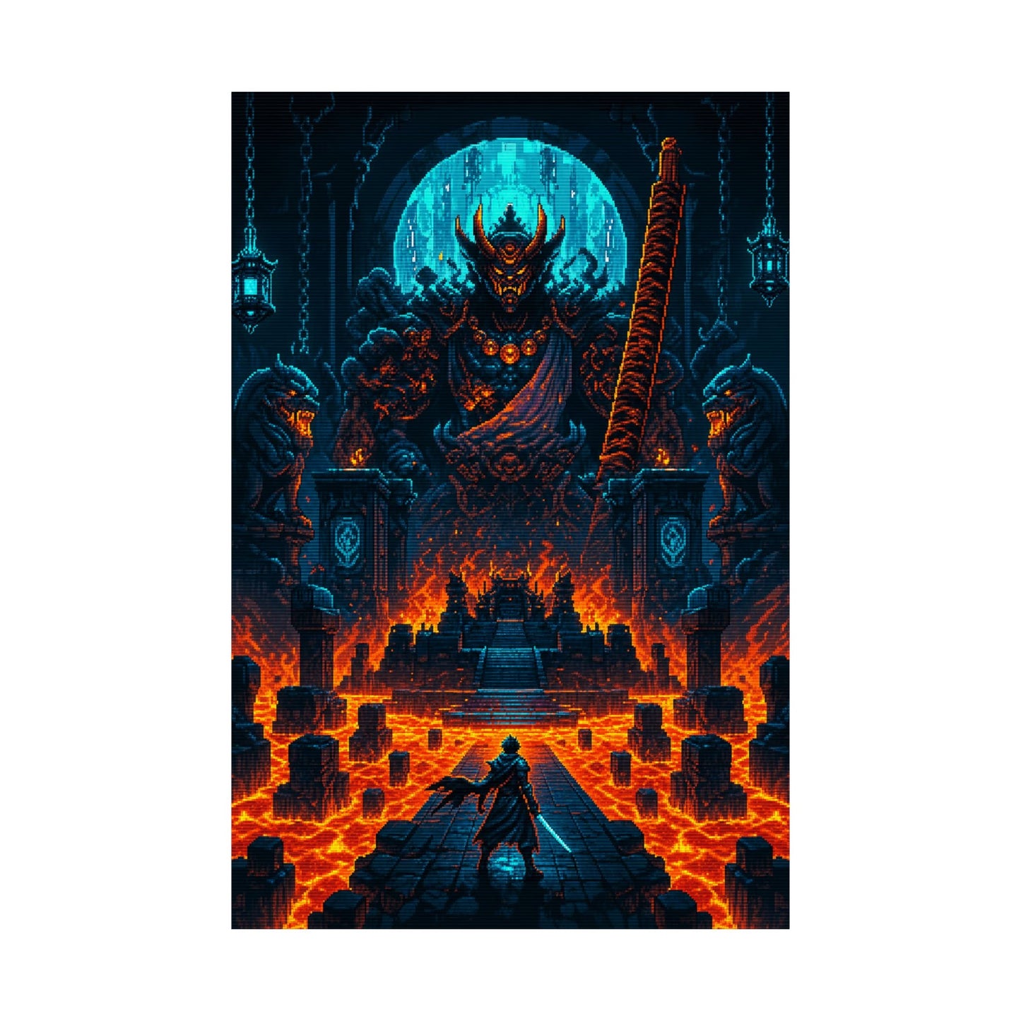 Boss Arenwith Lava - Gaming Culture Art Print (Matte Poster) - Moikas