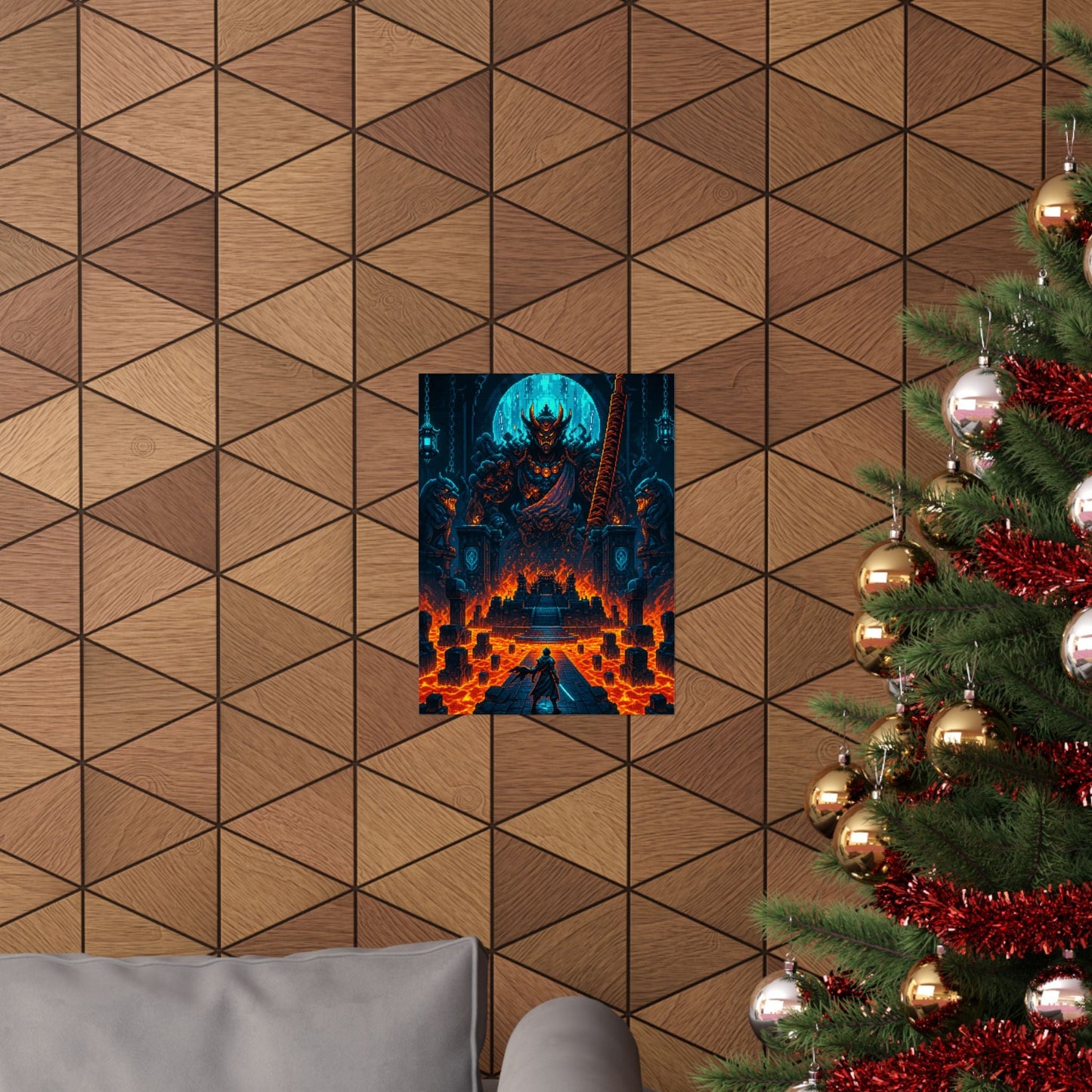 Boss Arenwith Lava - Gaming Culture Art Print (Matte Poster) - Moikas