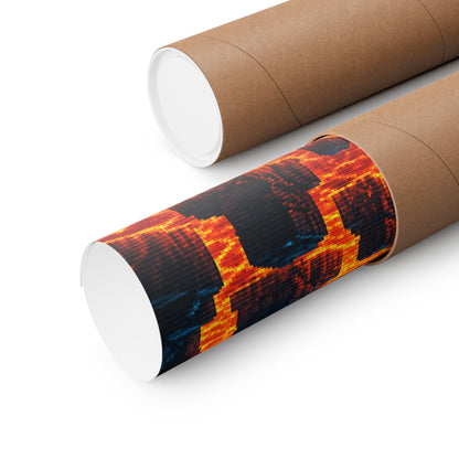 Boss Arenwith Lava - Gaming Culture Art Print (Matte Poster) - Moikas