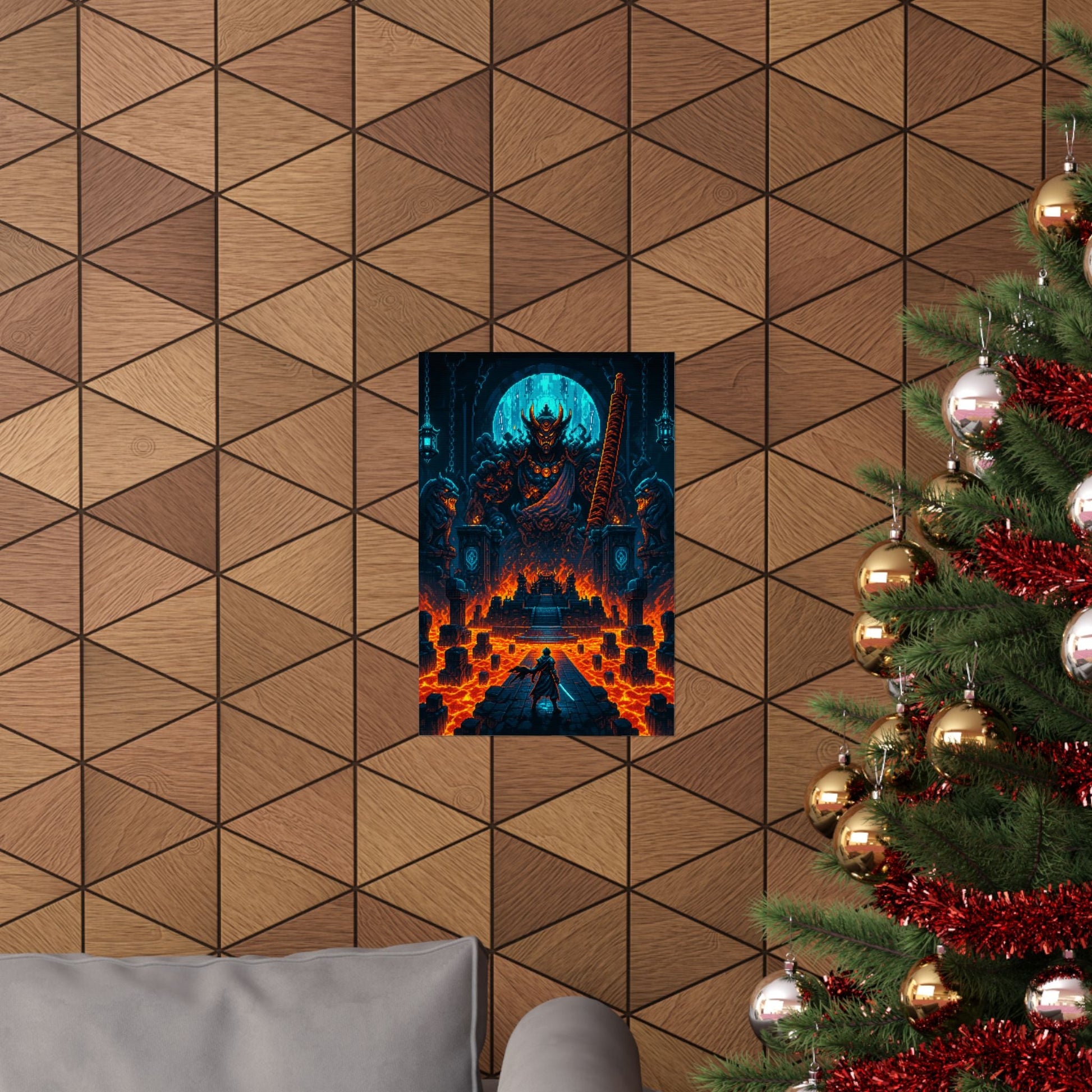 Boss Arenwith Lava - Gaming Culture Art Print (Matte Poster) - Moikas
