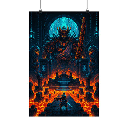 Boss Arenwith Lava - Gaming Culture Art Print (Matte Poster) - Moikas