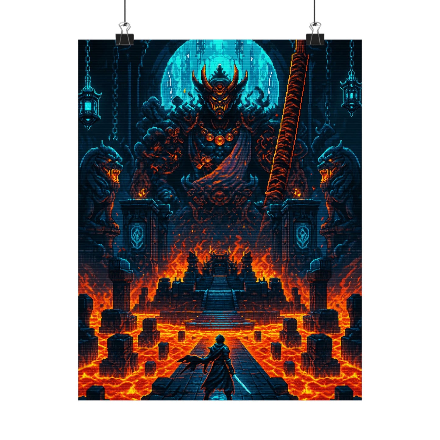 Boss Arenwith Lava - Gaming Culture Art Print (Matte Poster) - Moikas