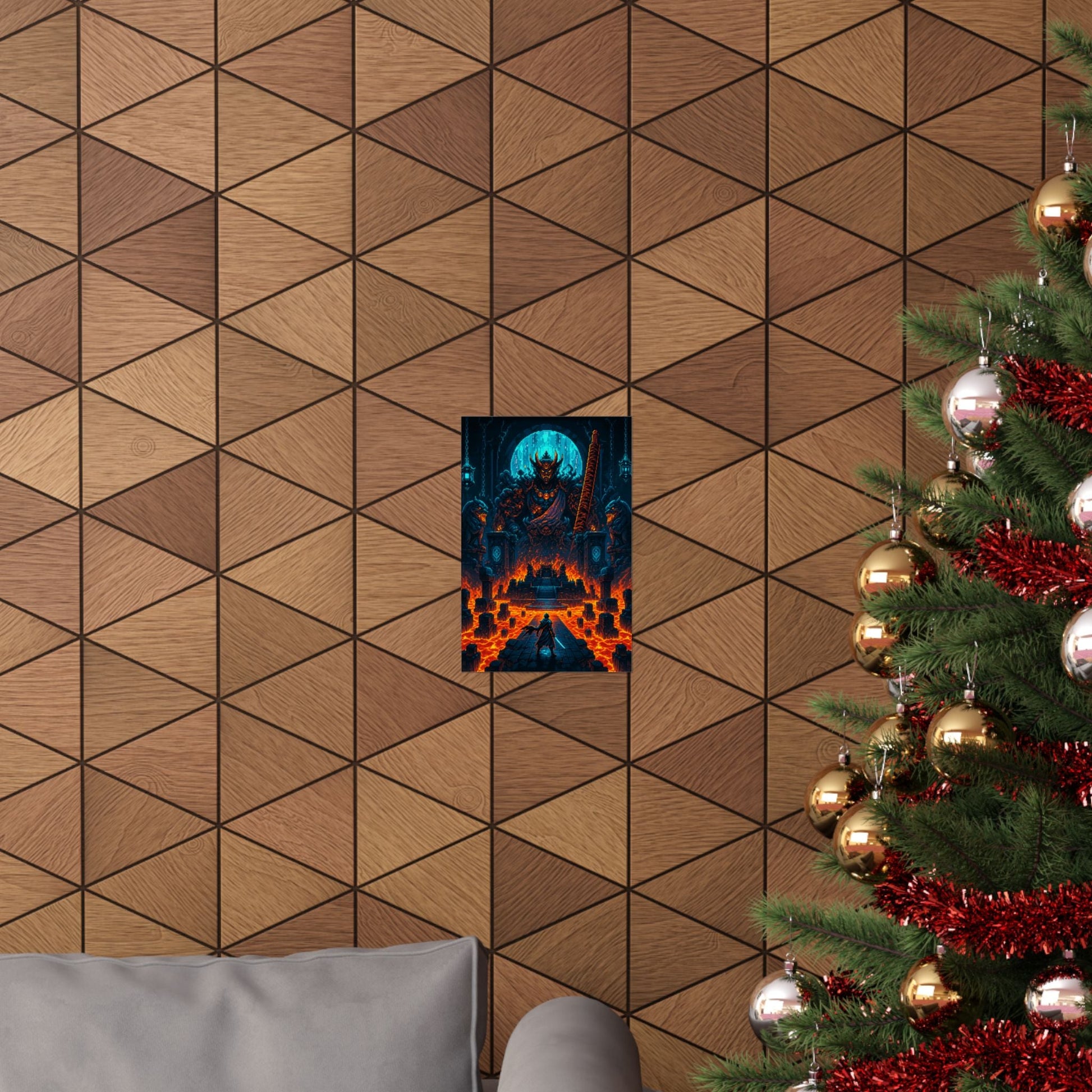 Boss Arenwith Lava - Gaming Culture Art Print (Matte Poster) - Moikas