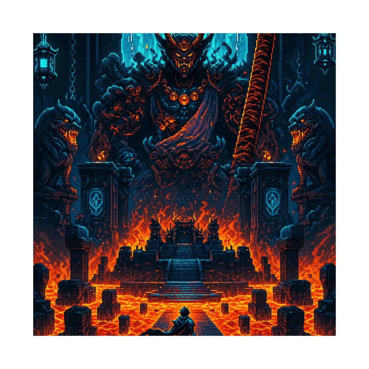 Boss Arenwith Lava - Gaming Culture Art Print (Matte Poster) - Moikas