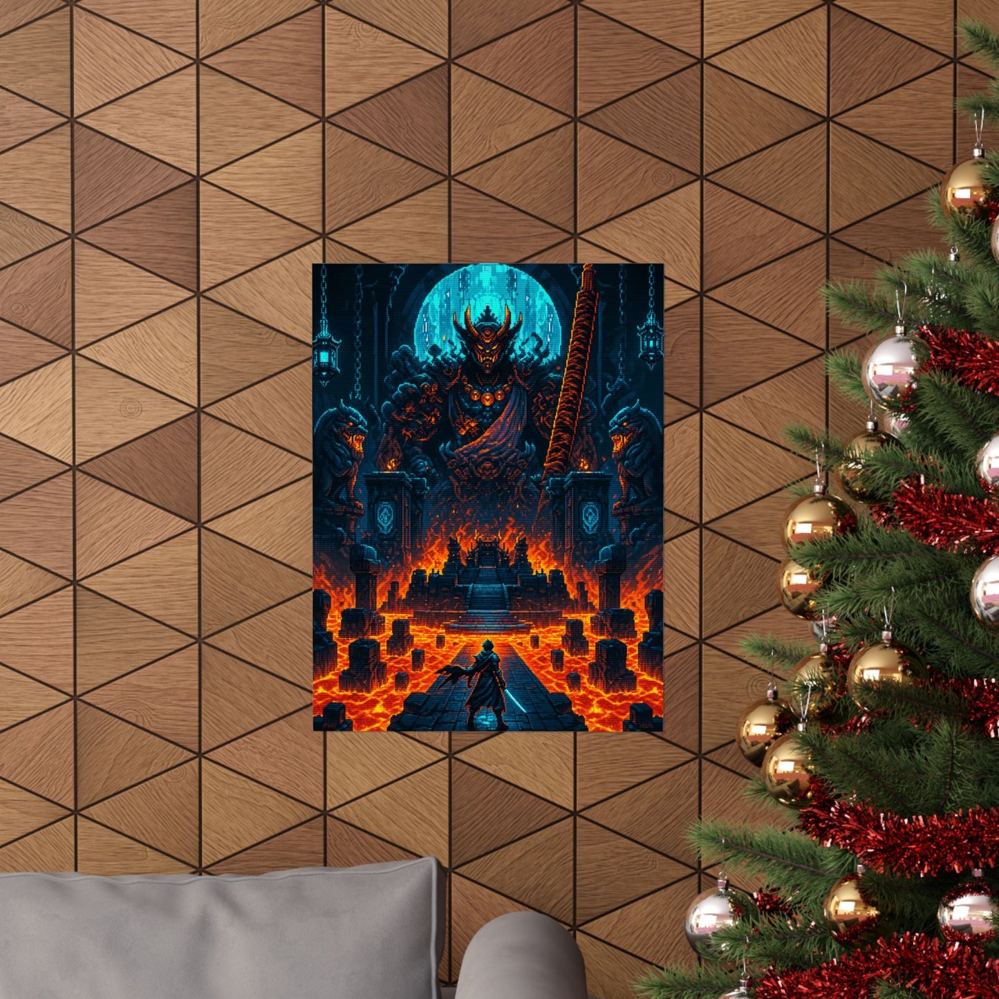Boss Arenwith Lava - Gaming Culture Art Print (Matte Poster) - Moikas