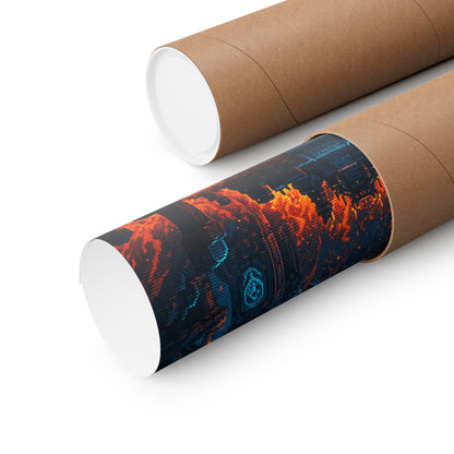 Boss Arenwith Lava - Gaming Culture Art Print (Matte Poster) - Moikas