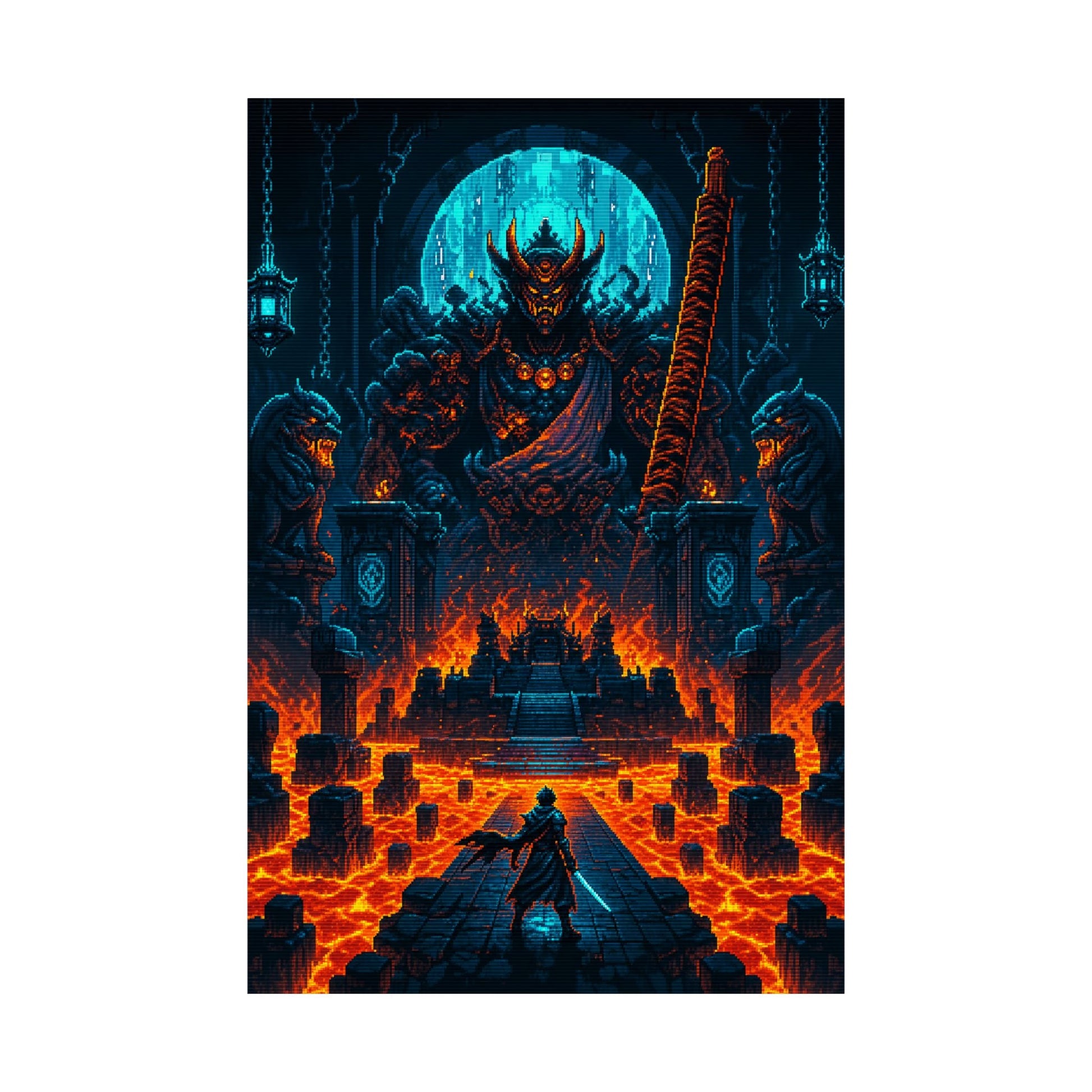 Boss Arenwith Lava - Gaming Culture Art Print (Matte Poster) - Moikas