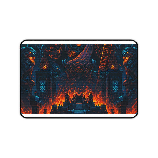 Boss Arenwith Lava - Gaming Culture Gaming Desk Mat - Moikas