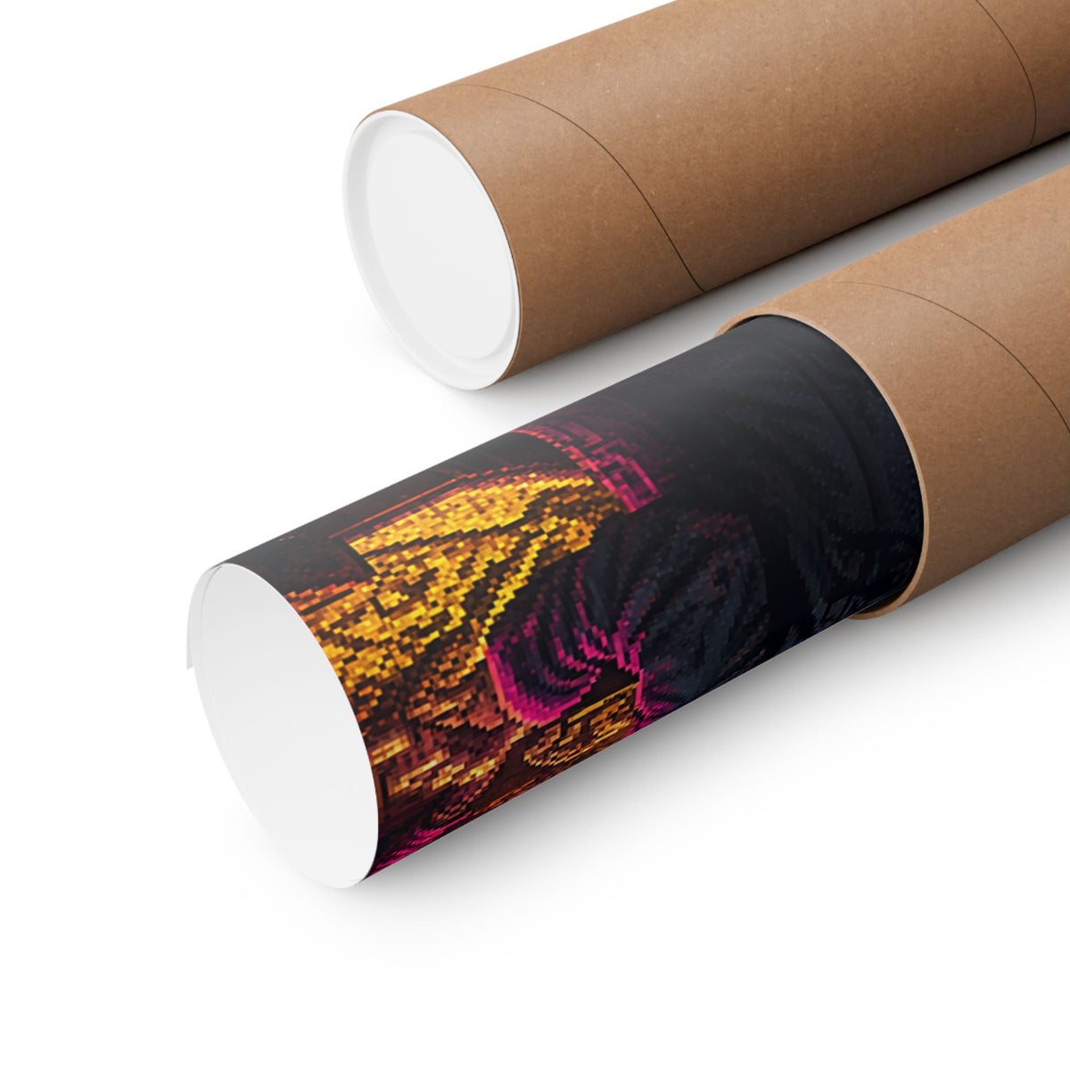 Cyberpunk Street Market - Gaming Culture Art Print (Matte Poster) - Moikas