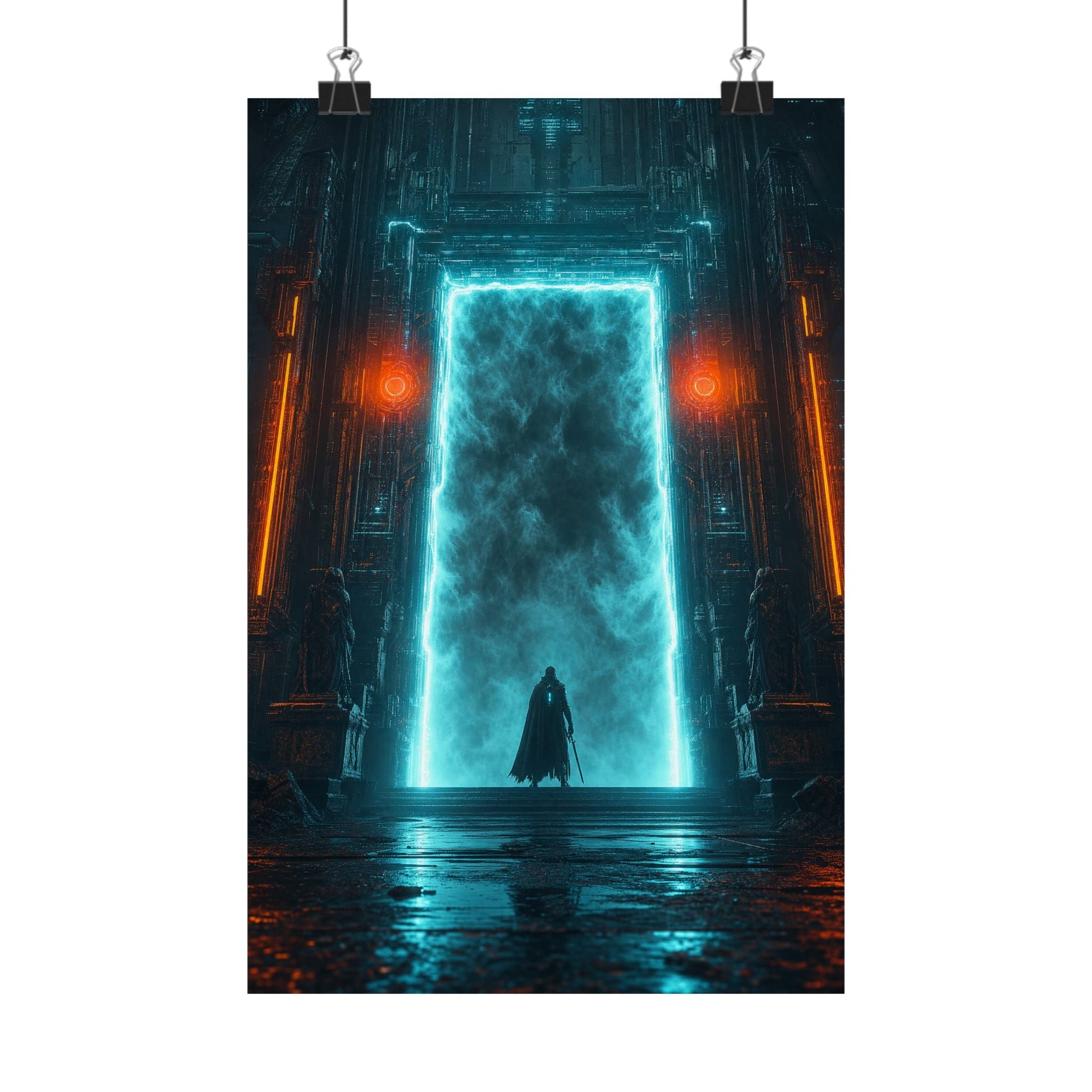 Dark Souls Style Fog Gate - Gaming Culture Art Print (Matte Poster) - Moikas