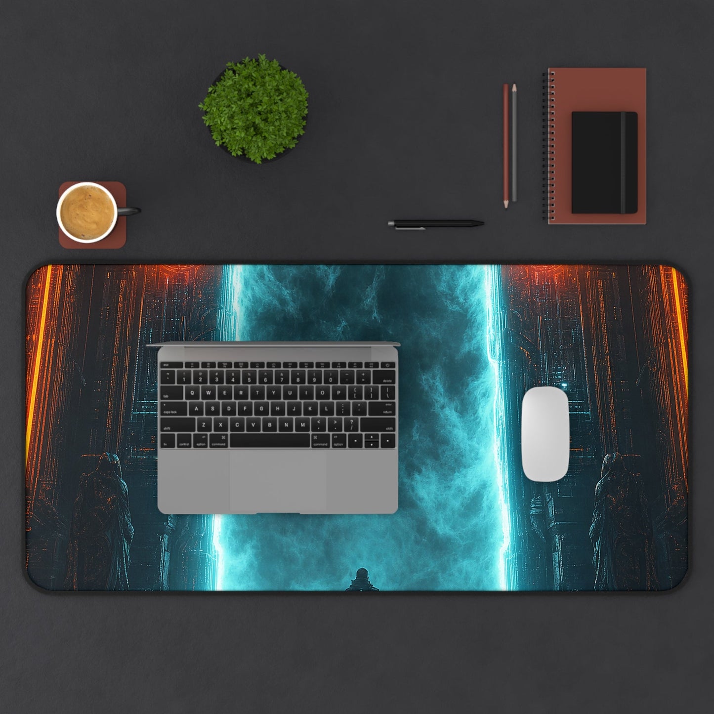 Dark Souls Style Fog Gate - Gaming Culture Gaming Desk Mat - Moikas