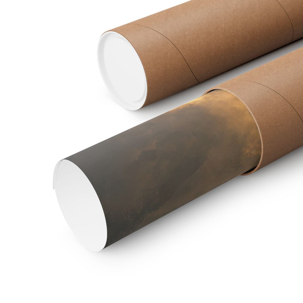 Dark Tower Piercing The Clouds - Dark Fantasy Art Print (Matte Poster) - Moikas