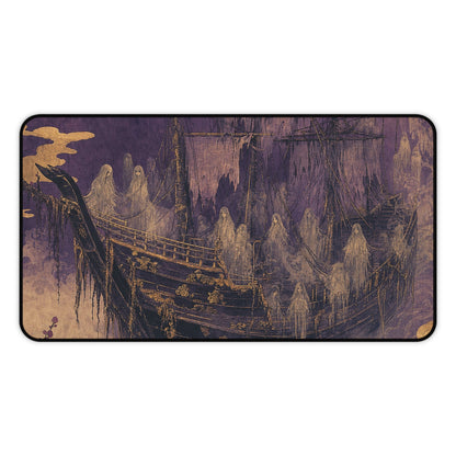 Funayurei Ghost Ship - Japanese Mythology Gaming Desk Mat - Moikas