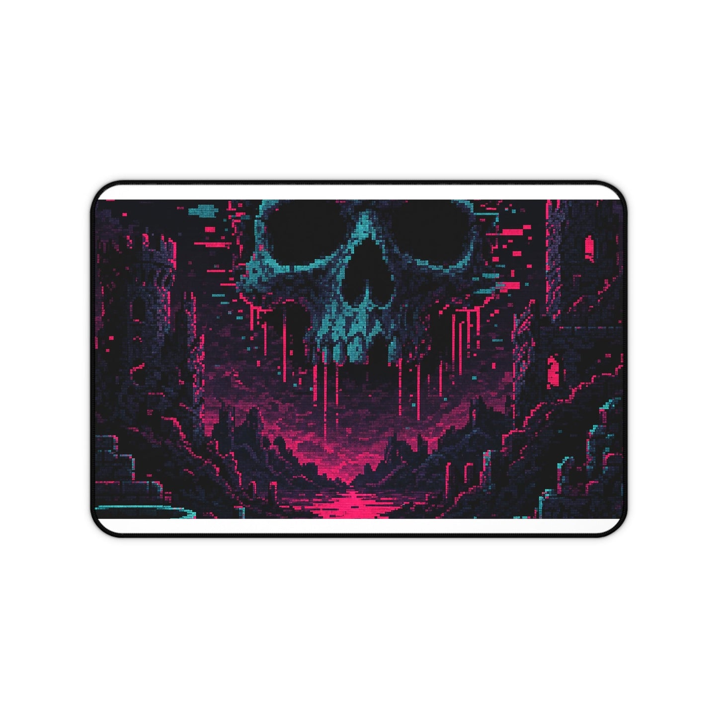 Game Over Screen Retro Style - Gaming Culture Gaming Desk Mat - Moikas