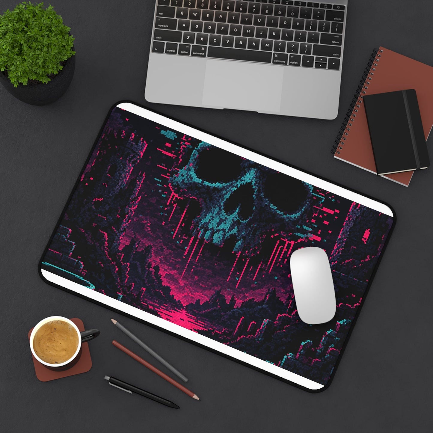 Game Over Screen Retro Style - Gaming Culture Gaming Desk Mat - Moikas