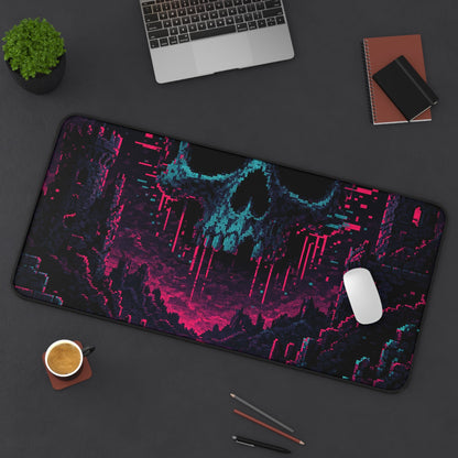 Game Over Screen Retro Style - Gaming Culture Gaming Desk Mat - Moikas