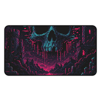 Game Over Screen Retro Style - Gaming Culture Gaming Desk Mat - Moikas