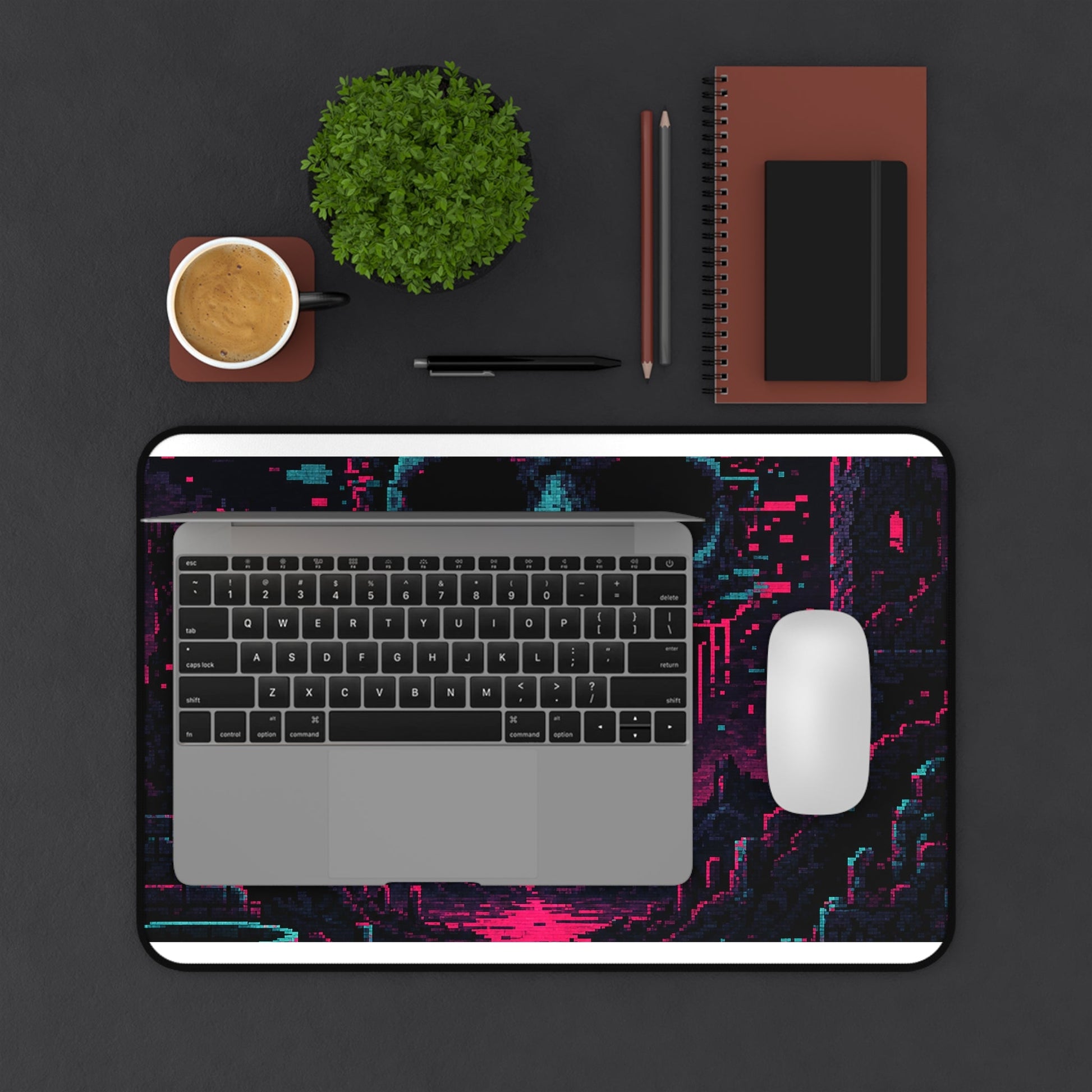 Game Over Screen Retro Style - Gaming Culture Gaming Desk Mat - Moikas