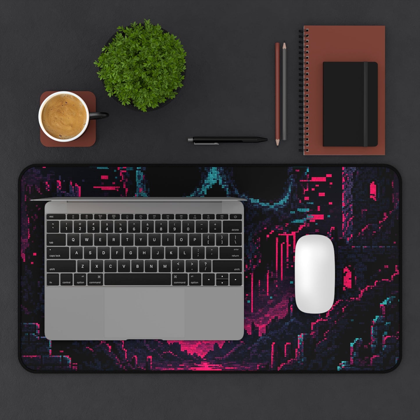 Game Over Screen Retro Style - Gaming Culture Gaming Desk Mat - Moikas