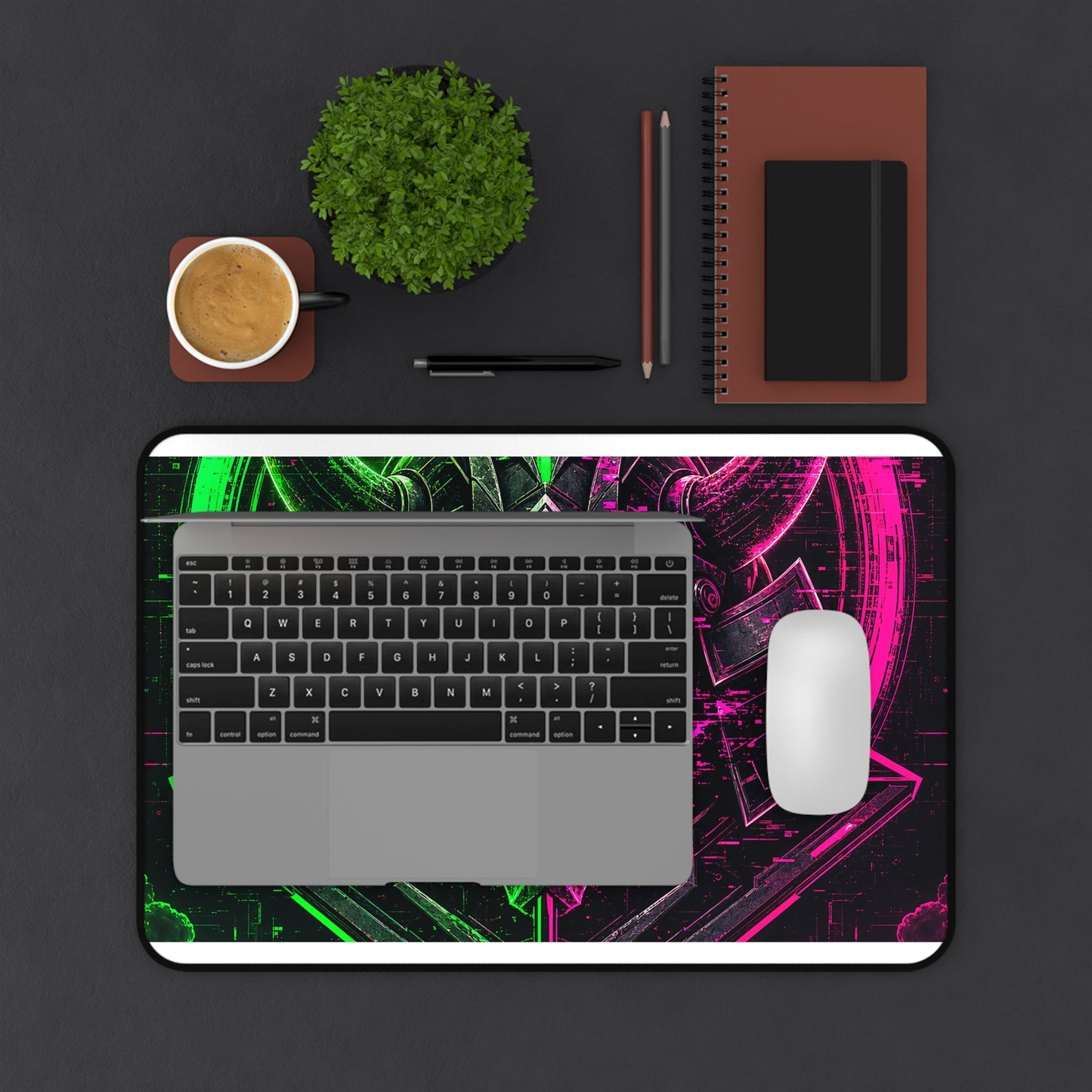 Gaming Guild Emblem - Gaming Culture Gaming Desk Mat - Moikas
