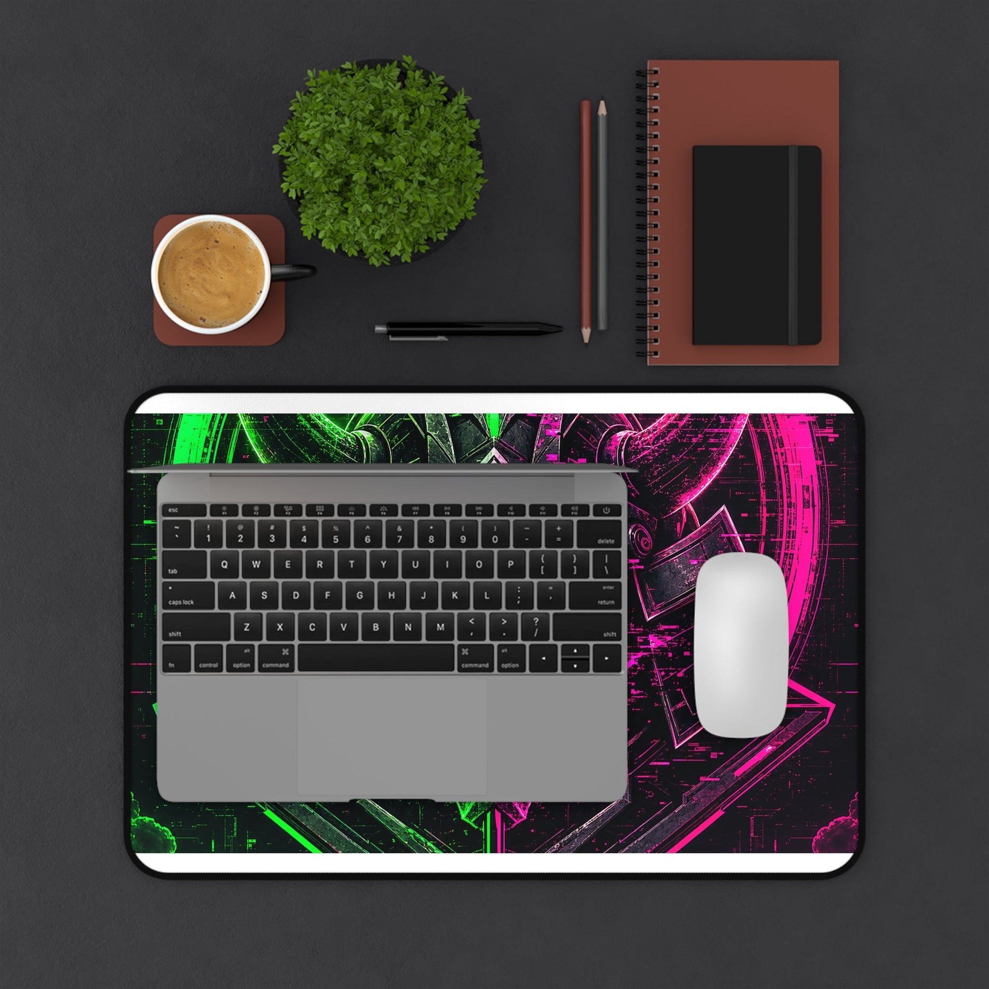 Gaming Guild Emblem - Gaming Culture Gaming Desk Mat - Moikas