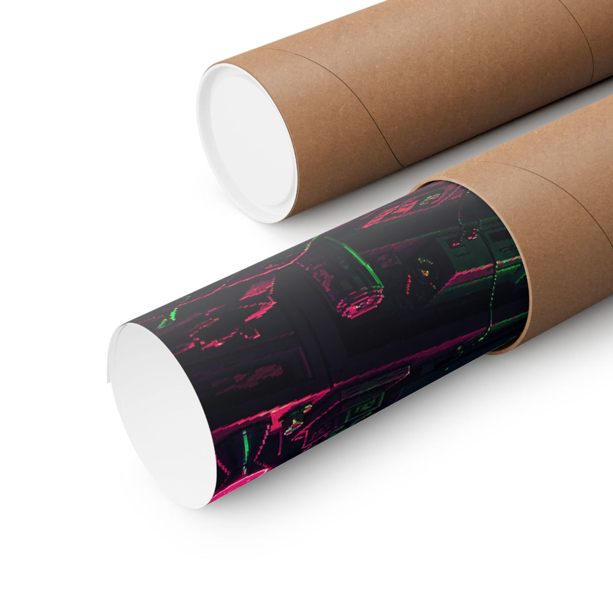 Gaming Marathon Scene - Gaming Culture Art Print (Matte Poster) - Moikas