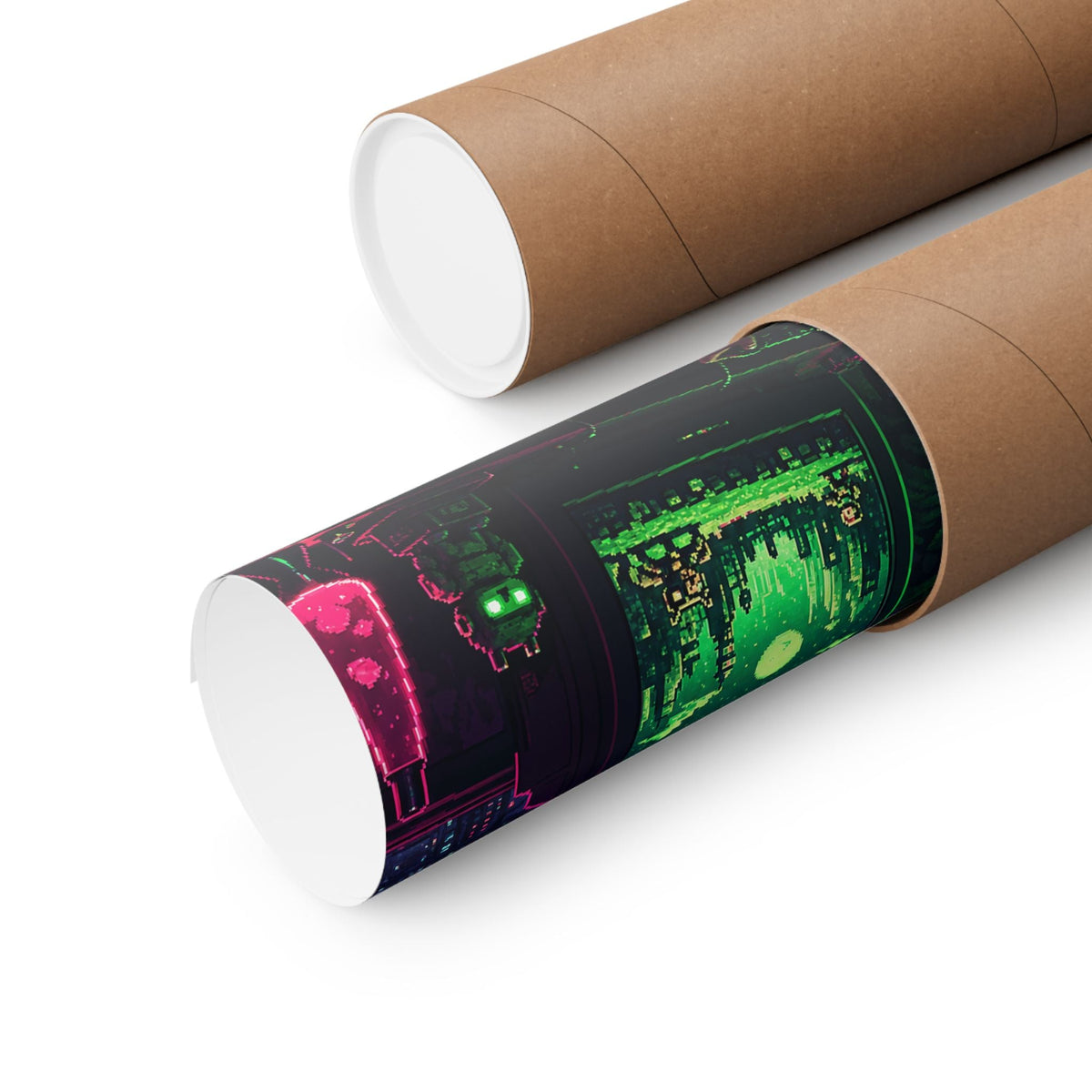Gaming Marathon Scene - Gaming Culture Art Print (Matte Poster) - Moikas