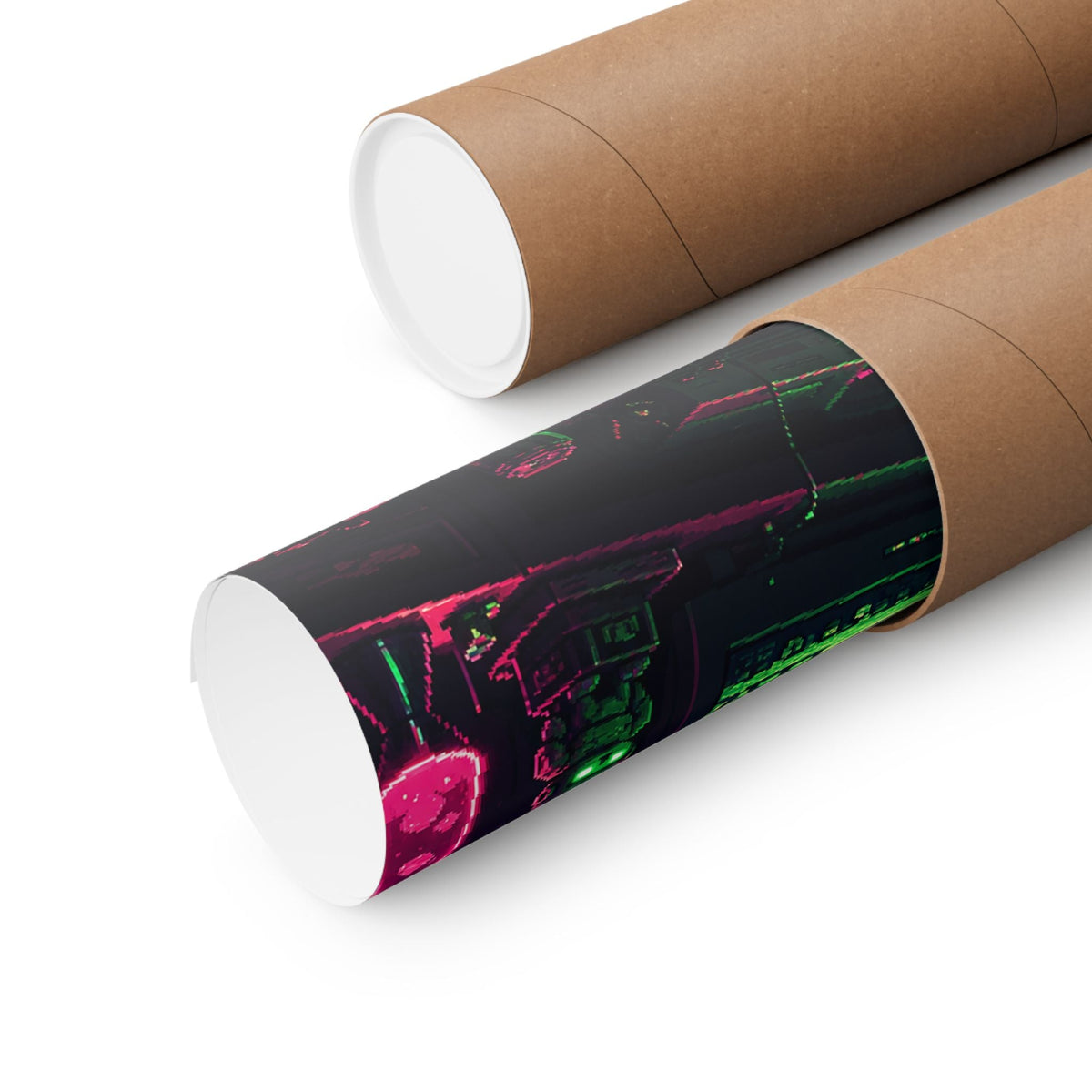 Gaming Marathon Scene - Gaming Culture Art Print (Matte Poster) - Moikas