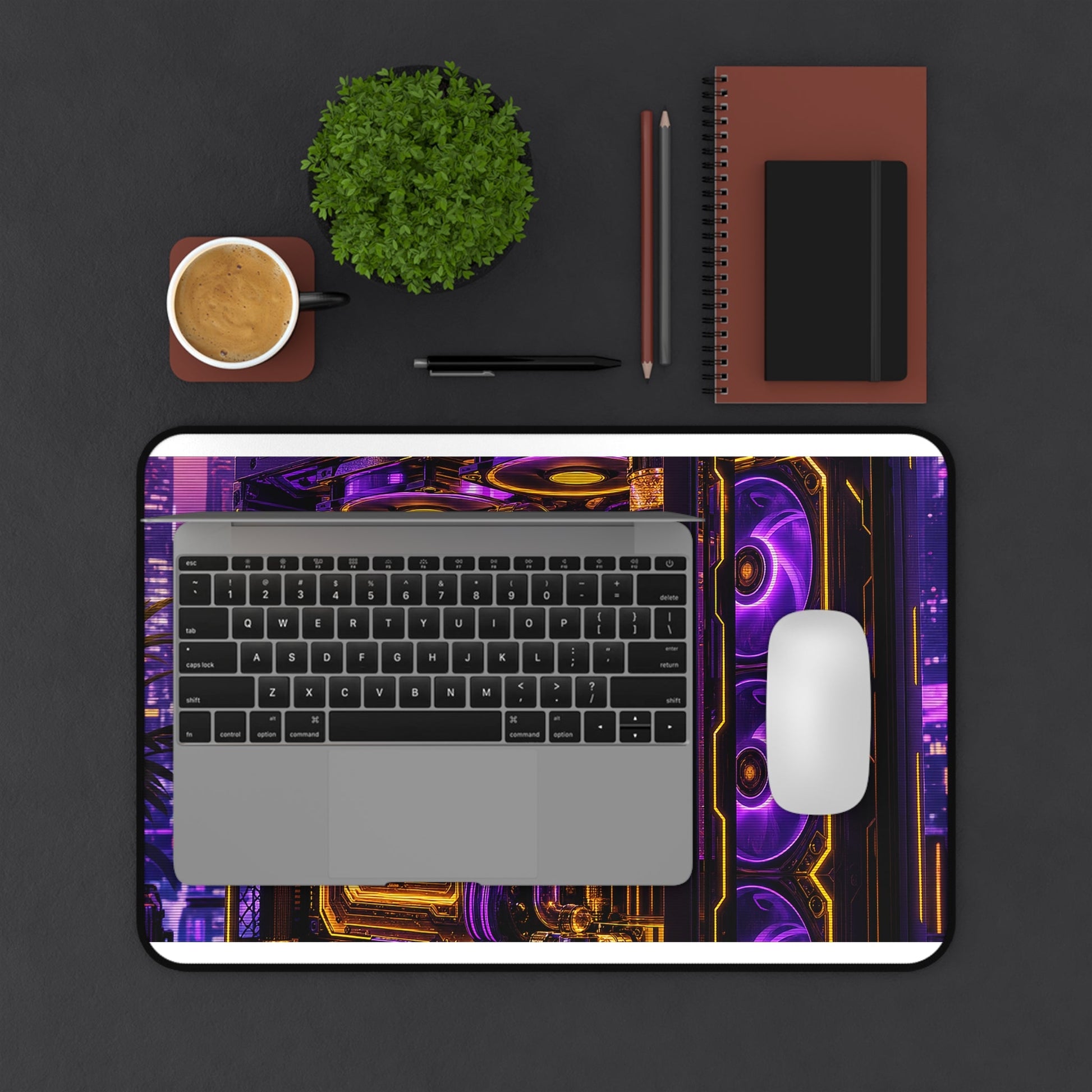 Gaming Pc With Liquid Cooling Glow - Gaming Culture Gaming Desk Mat - Moikas
