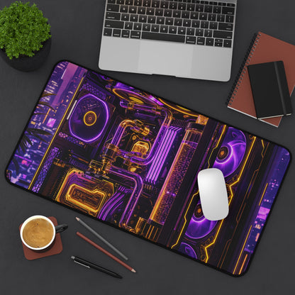 Gaming Pc With Liquid Cooling Glow - Gaming Culture Gaming Desk Mat - Moikas