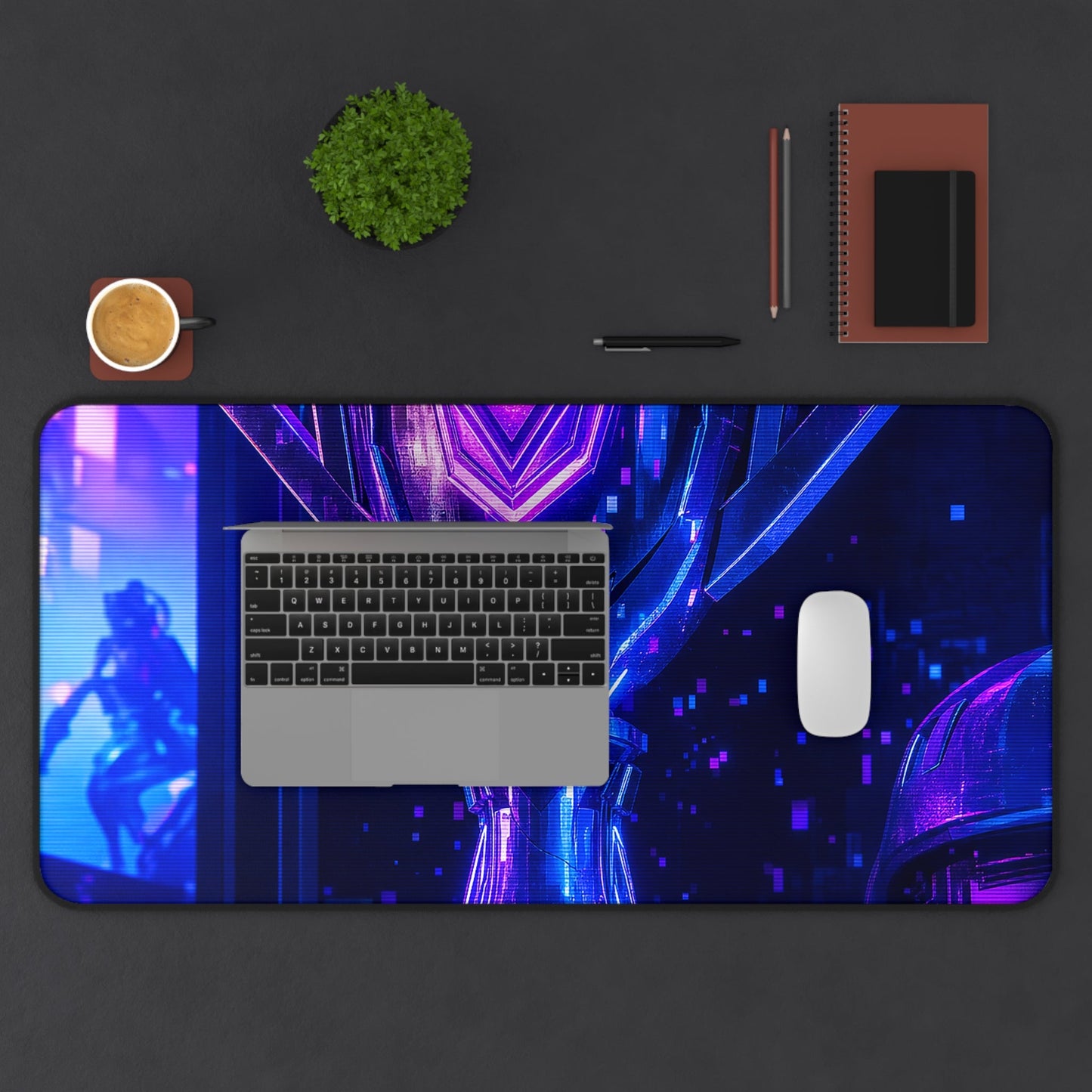 Gaming Trophy On Shelf - Gaming Culture Gaming Desk Mat - Moikas