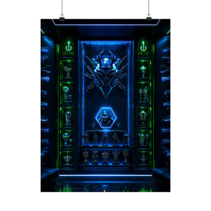Gaming Wall Of Fame - Gaming Culture Art Print (Matte Poster) - Moikas