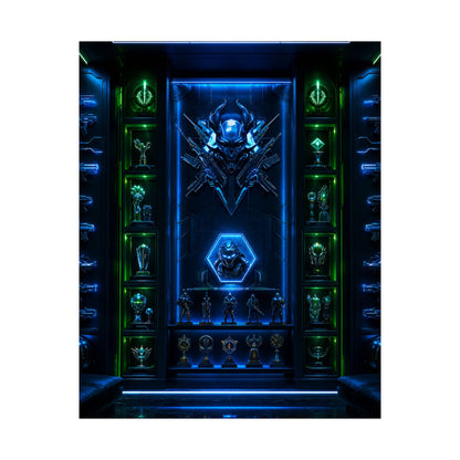 Gaming Wall Of Fame - Gaming Culture Art Print (Matte Poster) - Moikas