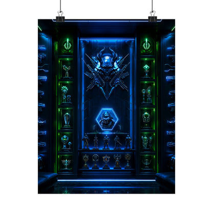 Gaming Wall Of Fame - Gaming Culture Art Print (Matte Poster) - Moikas