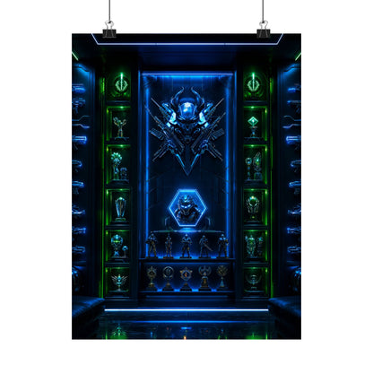 Gaming Wall Of Fame - Gaming Culture Art Print (Matte Poster) - Moikas