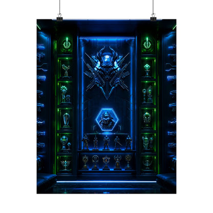 Gaming Wall Of Fame - Gaming Culture Art Print (Matte Poster) - Moikas