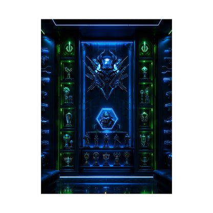 Gaming Wall Of Fame - Gaming Culture Art Print (Matte Poster) - Moikas