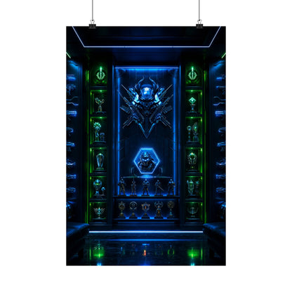 Gaming Wall Of Fame - Gaming Culture Art Print (Matte Poster) - Moikas