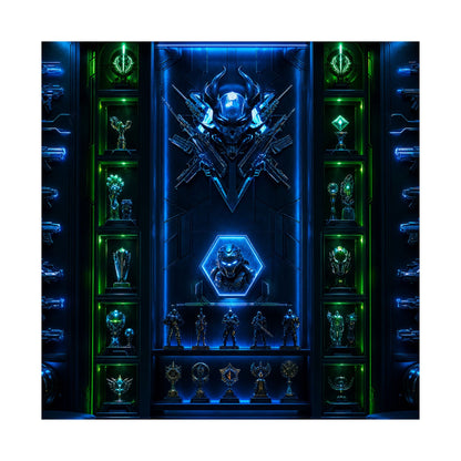 Gaming Wall Of Fame - Gaming Culture Art Print (Matte Poster) - Moikas