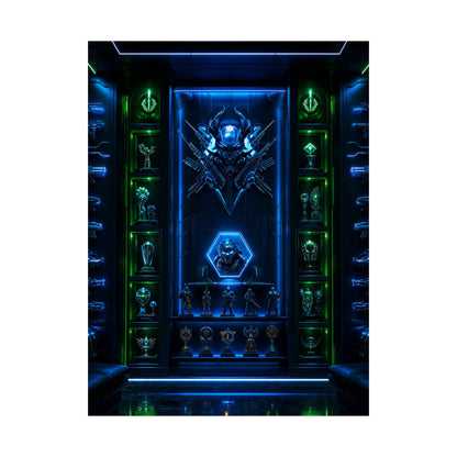Gaming Wall Of Fame - Gaming Culture Art Print (Matte Poster) - Moikas