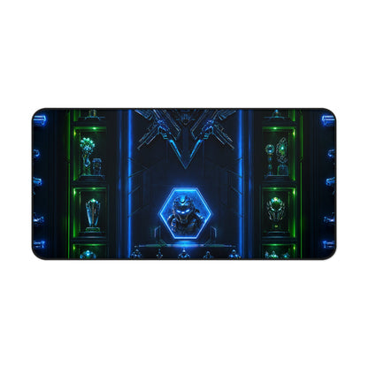 Gaming Wall Of Fame - Gaming Culture Gaming Desk Mat - Moikas