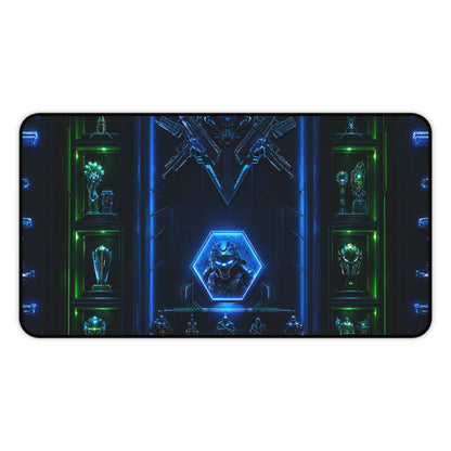 Gaming Wall Of Fame - Gaming Culture Gaming Desk Mat - Moikas