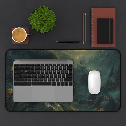 Graveyard Of Giants - Dark Fantasy Gaming Desk Mat - Moikas