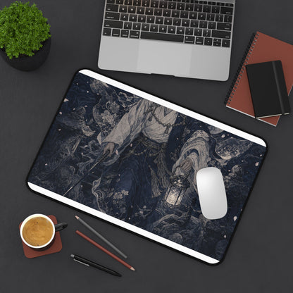 Izanagi Descending To Yomi - Japanese Mythology Gaming Desk Mat - Moikas