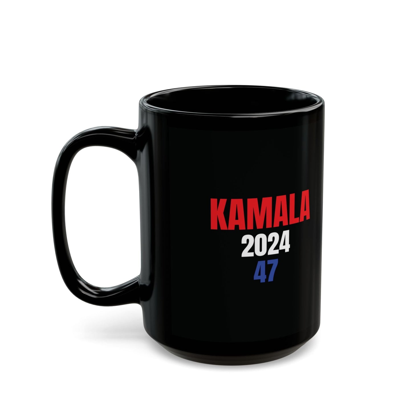 Kamala 2024 Election Mug | Inspirational Cup, Video Game Coffee Cup, Office Or Election Gift | Black Coffee Mug (11/15oz) - Moikas