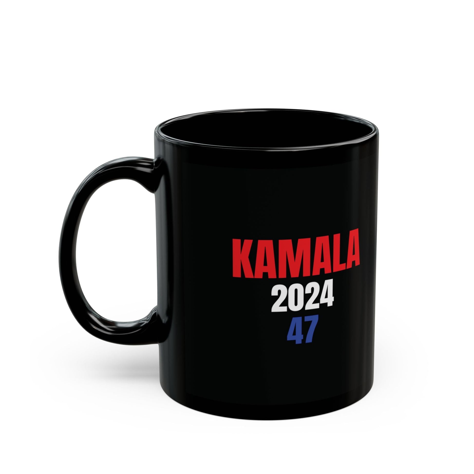 Kamala 2024 Election Mug | Inspirational Cup, Video Game Coffee Cup, Office Or Election Gift | Black Coffee Mug (11/15oz) - Moikas