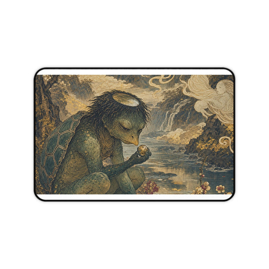 Kappby River - Japanese Mythology Gaming Desk Mat - Moikas