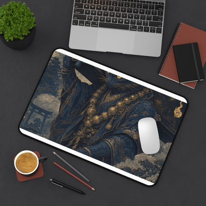 Kashcat Demon Carrying Coffin - Japanese Mythology Gaming Desk Mat - Moikas