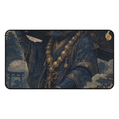 Kashcat Demon Carrying Coffin - Japanese Mythology Gaming Desk Mat - Moikas